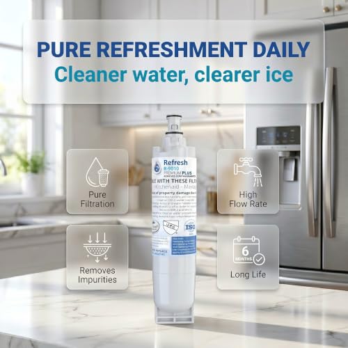 Refresh Refrigerator Water Filter Replacement for Whirlpool 4396508
