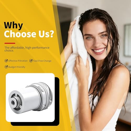 Shower Head Replacement Filter Compatible with Delta 5SF100 (2 Count)