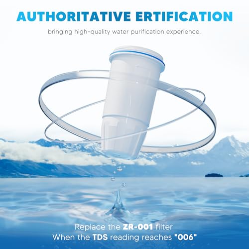 2 Pack Water Filter Replacement Zero (2 Count)