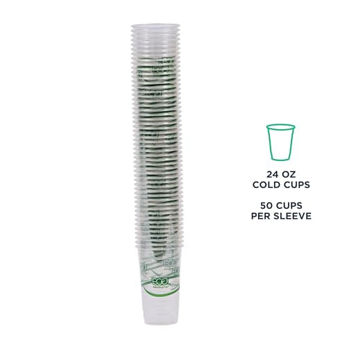 GreenStripe Clear Disposable Cold Cups (1000 Count)
