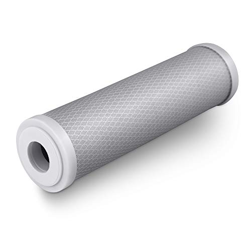 Replacement Filter for Under Sink Direct Connect One Stage Water Filtration System Block Activated Carbon Cartridge 5 Micron WELL
