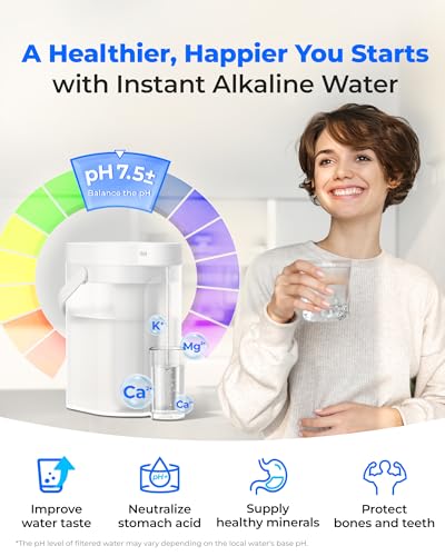 EWFLL Alkaline Filter Compatible with ED11L Dispenser (3 Count)