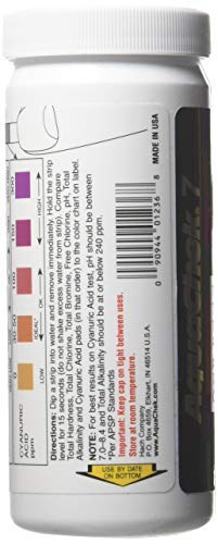 7 Way Pool and Spa Test Strips (100 Count)