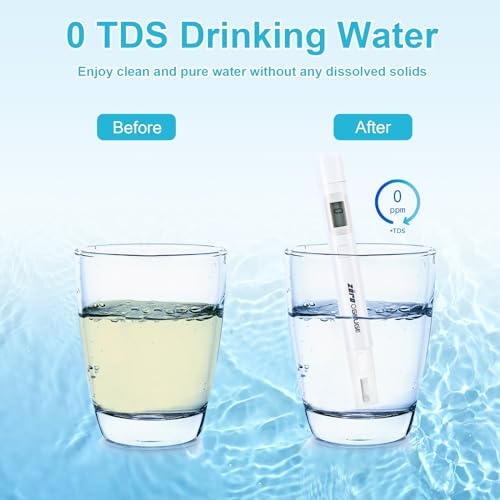 VIPHASES 6 Stage 0 TDS Water Filter Cartridge for Zero Pitchers (11.29 Count)