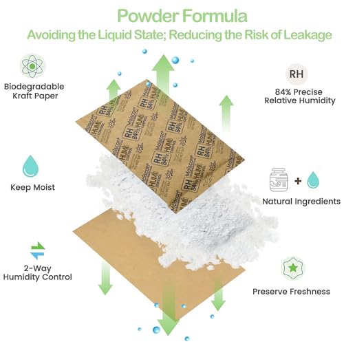 84% Two Way Humidity Control Packs for Storing 1 lb