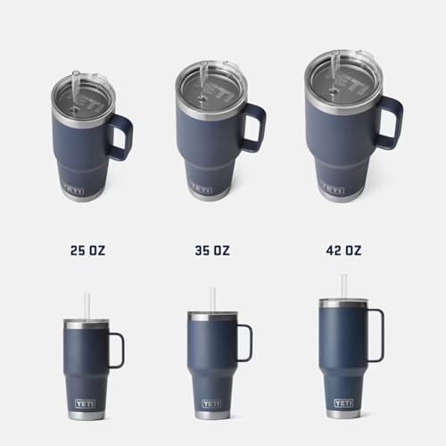 Rambler 42 oz Tumbler with Handle and Straw Lid