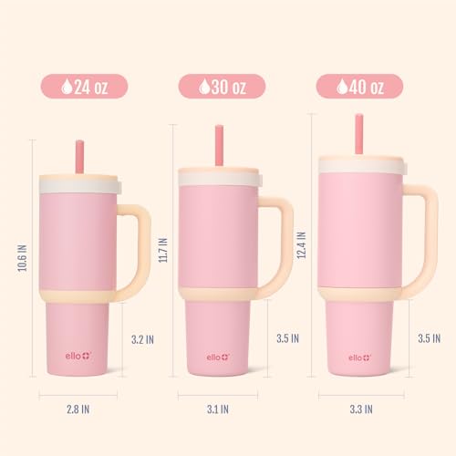 Oasis 40oz Insulated Stainless Steel Tumbler with Straw