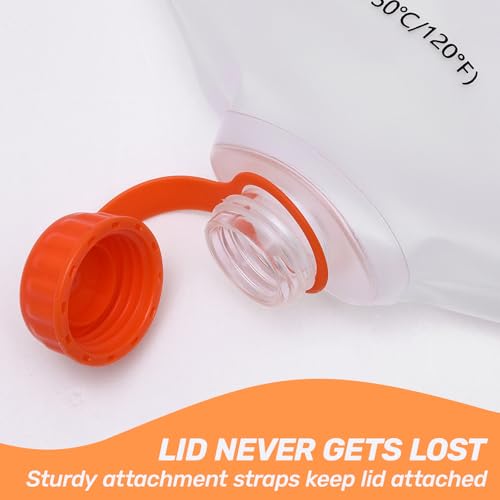 2L&1L Water Bag Compatible with Sawyer Squeeze Water Filter (2 Count)