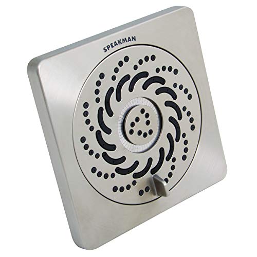 S-5001-BN-E175 Kubos Exhilaration High Pressure Fixed Shower Head, 1.75 GPM, Brushed Nickel
