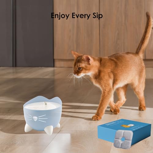16 Pack Cat Water Fountain Filter Replacement for Catit PIXI (16 Count)