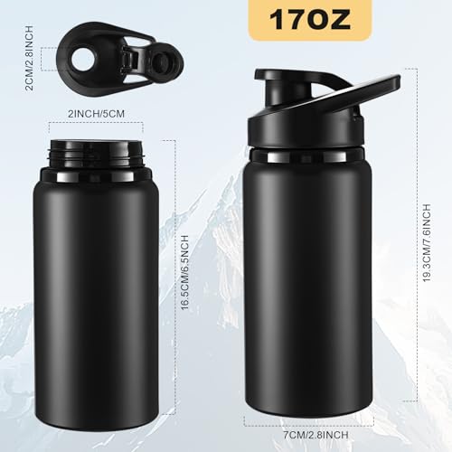 Aluminum Water Bottle Bulk (24 Count)