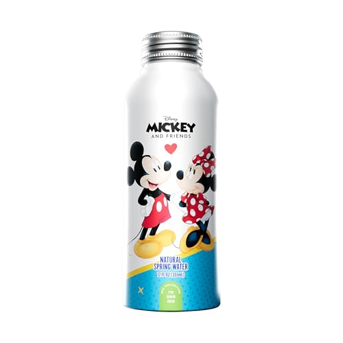 Disney Mickey and Minnie Mouse Aluminum Water Bottle for Unisex (144 Fl Oz)