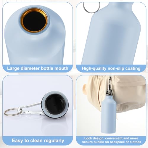 18 Pcs Aluminum Water Bottles Bulk Reusable Bottles (18 Count)
