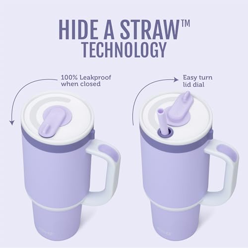 Oasis 30oz Insulated Stainless Steel Tumbler with Straw