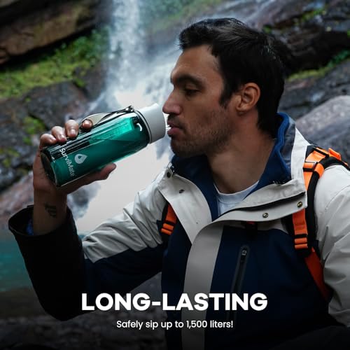 Purified Water Bottle for Camping (2 Count)