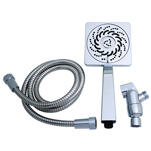 VS-5001-E15 Kubos Exhilaration High Pressure Hand Held Shower Head, 1.5 GPM, Polished Chrome