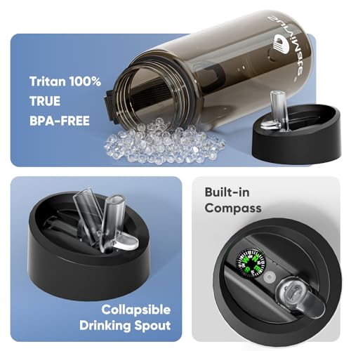 Purified Water Bottle for Camping
