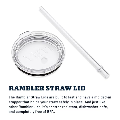 Rambler 42 oz Tumbler with Handle and Straw Lid