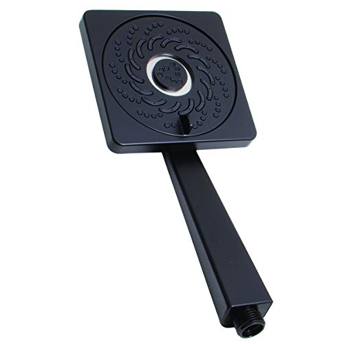 VS-5001-MB-E15 Kubos Exhilaration High Pressure Hand Held Shower Head, 1.5 GPM, Matte Black