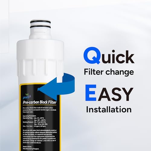 PPF-1101 Pre-Carbon Water Filter Replacement for RO & UF Systems