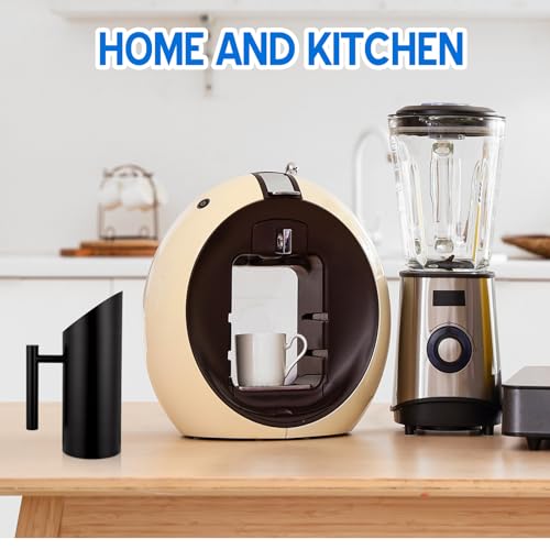 3 Pack 35oz 1.0l Stainless Steel Water Pitcher Modern Metal Pitcher with Ice Guard Black Carafe Drink with Handle or Iced Hot Drink Tea Juice Coffee Beer (3 Count)