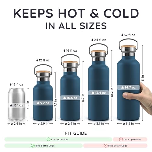 12 oz Insulated Water Bottle