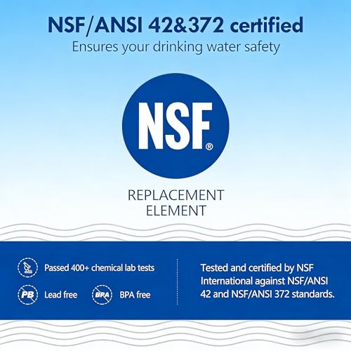 NSF Certified T9 CTO Faucet Water Filter Replacement