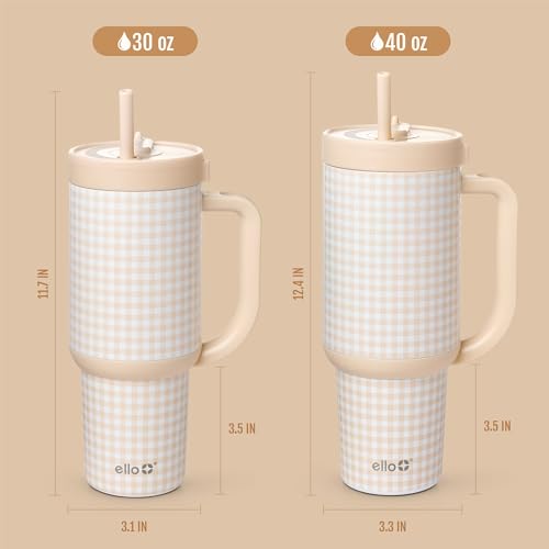 Oasis 30oz Insulated Stainless Steel Tumbler with Straw