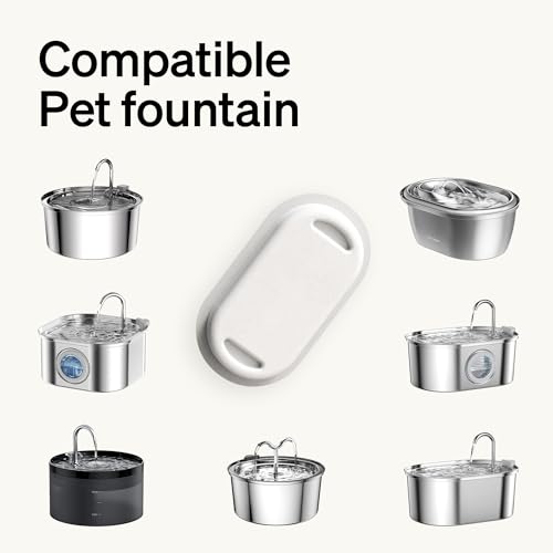 Replacement Filters for Cat Water Fountain Stainless Steel (4 Count)