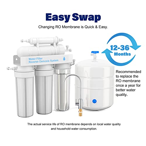 150 GPD RO Membrane Filter Replacement