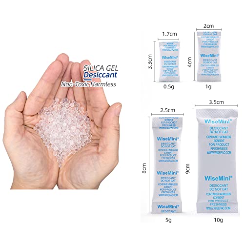 1 Gram 300 Packs Silica Gel Packets