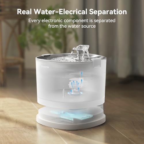 Pumpless Pet Fountain Elfin E1+ with 9 Extra Filters