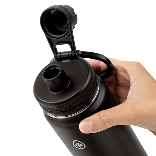 Insulated Water Bottle with Spout Lid