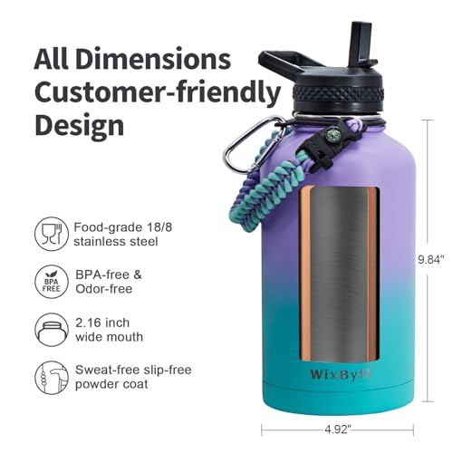 64oz Insulated Water Bottle