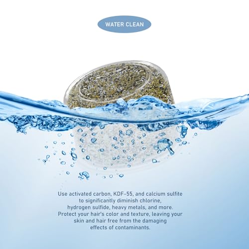 Shower Head Filter Replacement Cartridge Compatible with All Canopy Handheld & Fixed Filtered Shower Head (2 Count)
