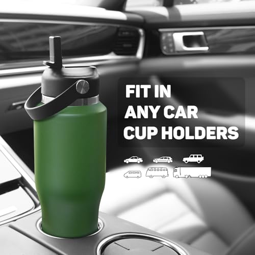 32oz Water Bottle Insulated with Powder Coated