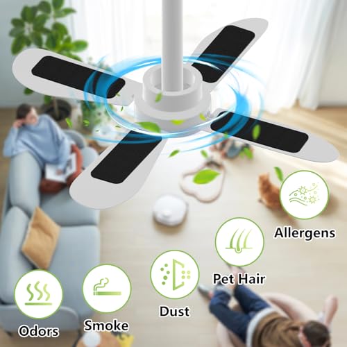 30 Pack Ceiling Fan Filters for Blades (30 Count)
