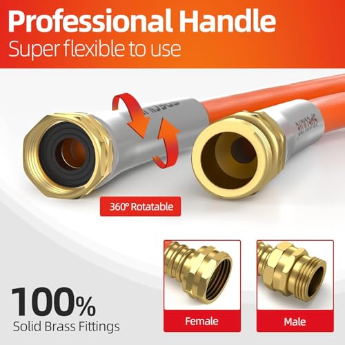 Garden Water Hose 150 ft x 3 (150 Foot)