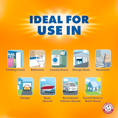 Essentials Disposable Moisture Absorber and Odor Eliminator Tub (48 Ounce)