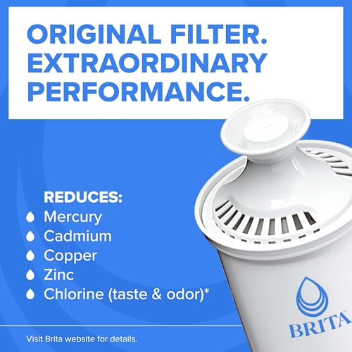 Standard Water Filter for Pitchers and Dispensers (2 Count)