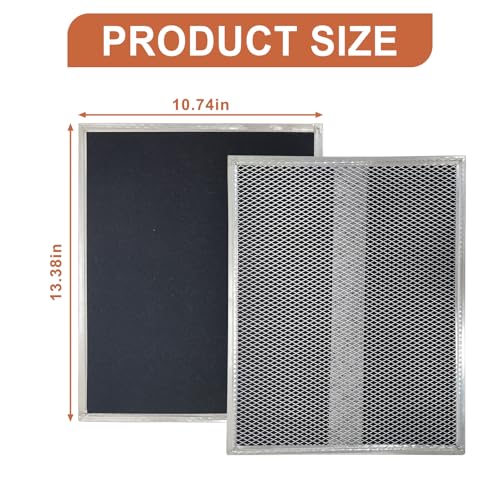 S99010308 Range Hood Charcoal Filters for Broan NuTone 30“ Range Hood (2 Count)