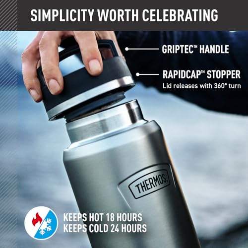 ICON SERIES Water Bottle with Screw Top Lid
