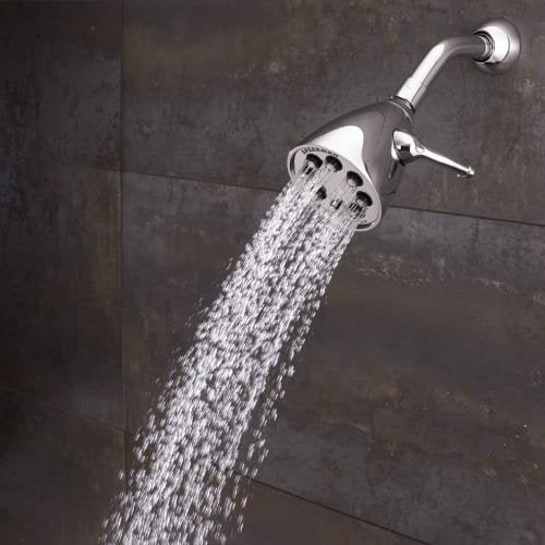S-2251-BN Signature Icon Anystream High Pressure Adjustable Solid Brass Shower Head, Brushed Nickel