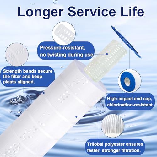 Pool Filter Cartridge Compatible with Hayward SwimClear C150S