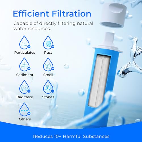 Portable Water Filter Straw (3 Count)