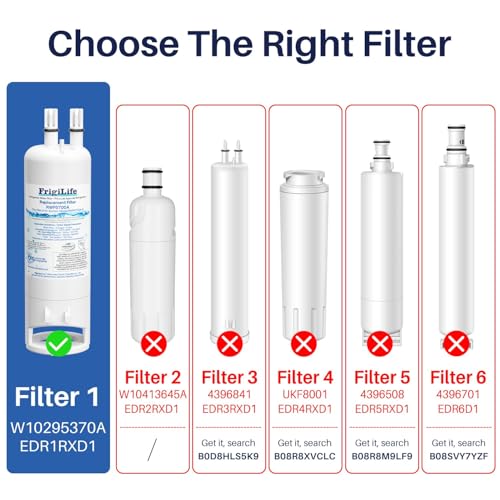 RWF6700A Refrigerator Water Filter Replacement for EDR1RXD1 (3 Count)