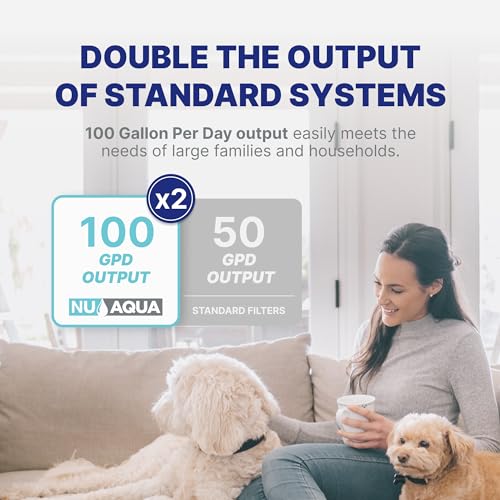 7 Stage UV and Alkaline Under Sink Reverse Osmosis Water Filter System + 3