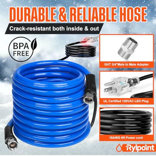 25FT Heated Water Hose for RV