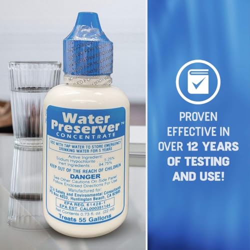Water Preserver for 55 Gallon Water Tank 2 Pack (2 Count)