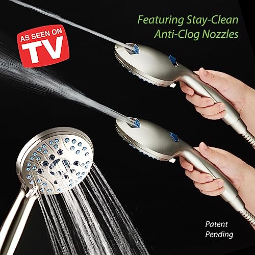 AquaCare 50 mode High Pressure 7 inch Shower Head Combo w